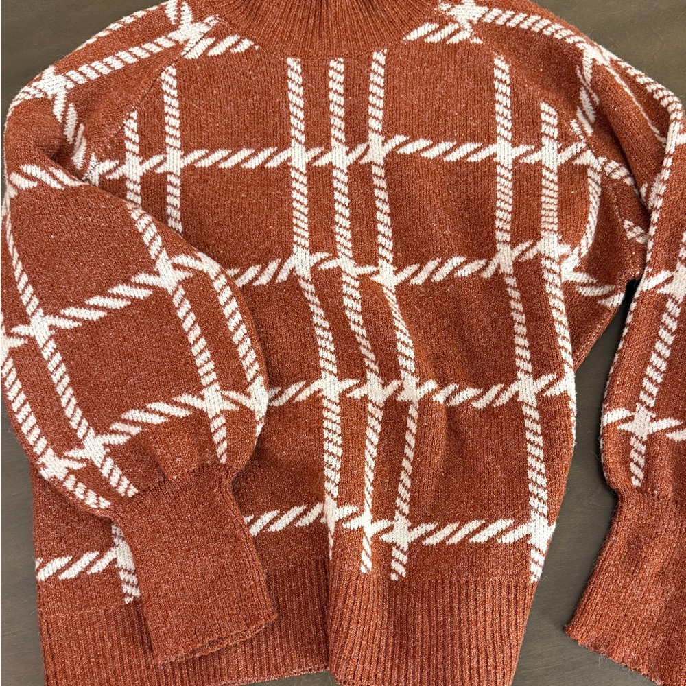 Maurices Rust Knit Sweater